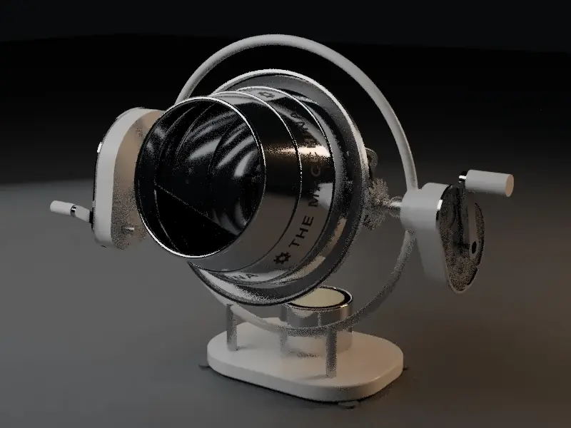 Render del modello 3D